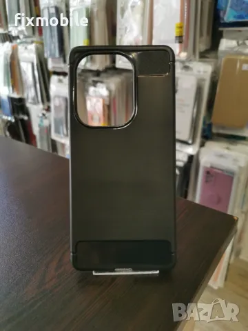 Xiaomi Redmi Note 13 Pro 4G карбонов силиконов гръб / кейс, снимка 1