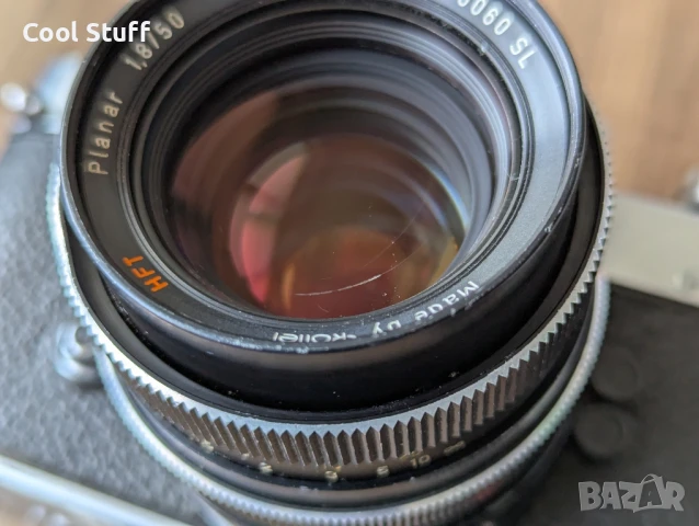 Фотоапарат Rolleiflex SL350 с обектив Rollei Planar HFT 50 1.8, снимка 10 - Фотоапарати - 51163873