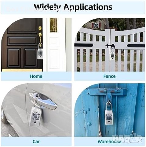 Нова Умна Кутия за Ключове с Пръстов Отпечатък и APP - Защита и Удобство, снимка 4 - Други стоки за дома - 44158171