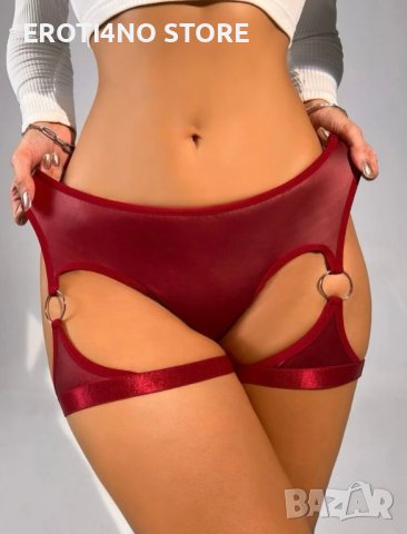 Еротични секси бикини тип жартиери, снимка 3 - Бельо - 44343372