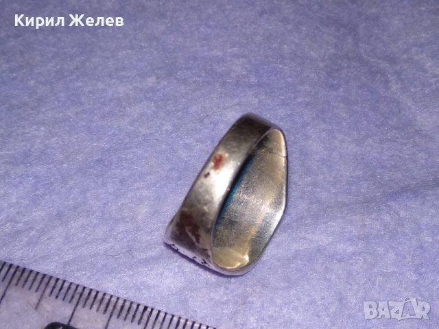ВЕЛИКОЛЕПЕН МАСИВЕН СРЕБЪРЕН ХУДОЖЕСТВЕНО ОРНАМЕНТИРАН АРТ ПРЪСТЕН ВИСОКА ПРОБА СРЕБРО с НИЕЛО 38740, снимка 17 - Пръстени - 41730296