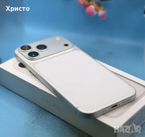ГАРАНЦИОНЕН!!! Apple iPhone 17 Pro Max, 256GB, 5G, Silver, снимка 7 - Apple iPhone - 55976273