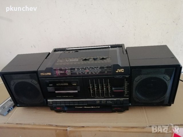 Радиокасетофон Jvc Pc-V55 Boombox AM/FM Hyper Bass, снимка 1