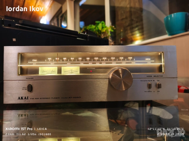 AKAI AT-2250, снимка 3 - Ресийвъри, усилватели, смесителни пултове - 53526125