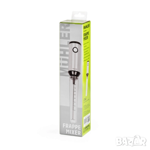Фрапе миксер ръчен Muhler, 25W, Метално тяло, снимка 11 - Друга електроника - 52097911