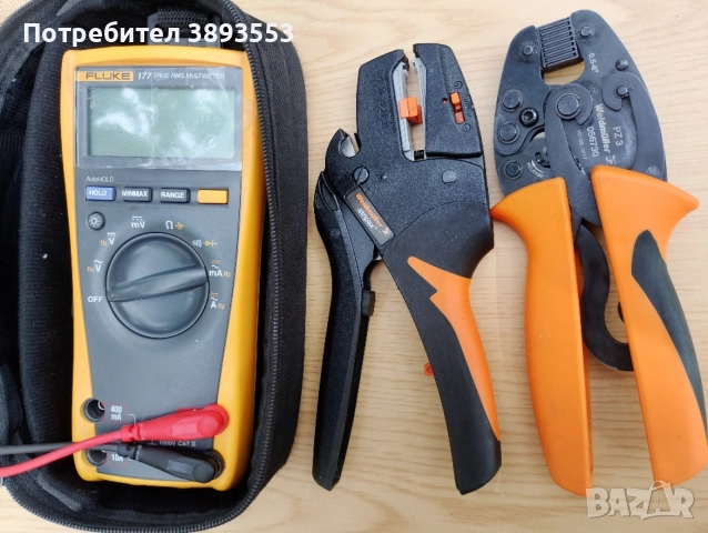 Fluke 177, Weidmuler -мултимер и клещи 