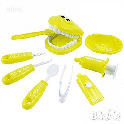 зъболекар зъболекарски сет играчки сет комплект за игра инструменти доктор лекар лекарски играчки, снимка 5 - Други - 41292277