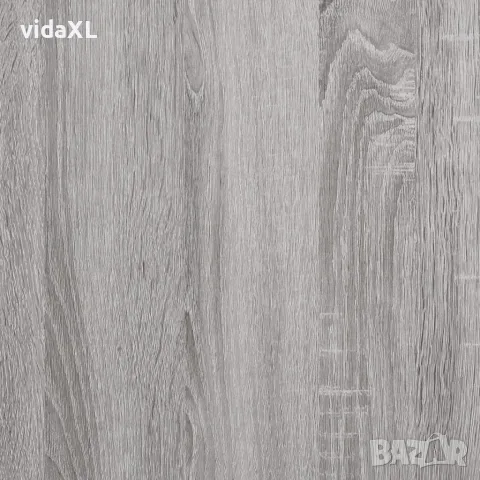 vidaXL Пейка за обувки, сив сонома, 102x32x50 см, инженерно дърво, снимка 10 - Маси - 56148112