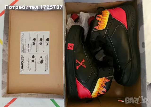 Маратонки кецове с колелца Sidewalk sports by HEELYS, снимка 3 - Детски обувки - 55739178