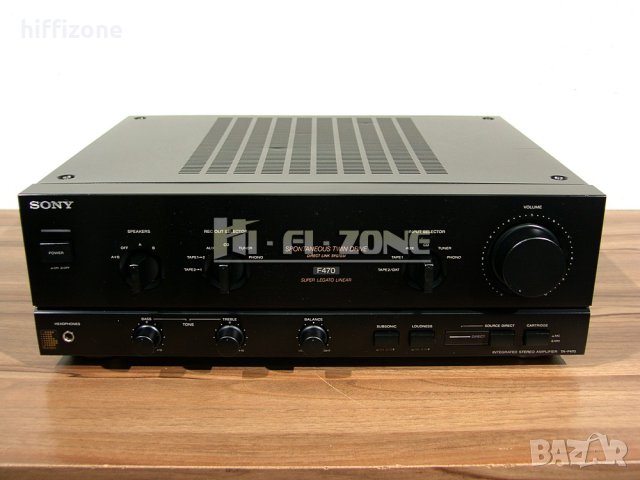 УСИЛВАТЕЛ  Sony ta-f470 /1 , снимка 2 - Ресийвъри, усилватели, смесителни пултове - 40480848