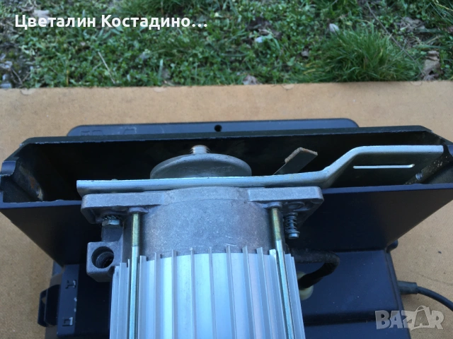 немски настолен циркуляр "Hanning", снимка 13 - Триони и циркуляри - 53650132