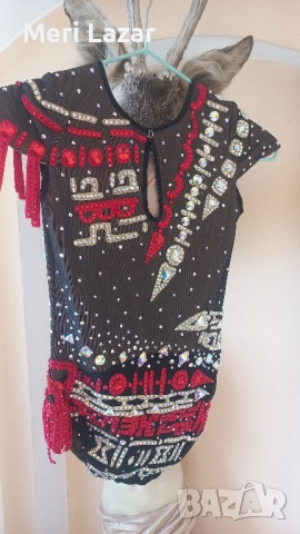 Трико за художествена гимнастика , снимка 2 - Художествена гимнастика - 52245839