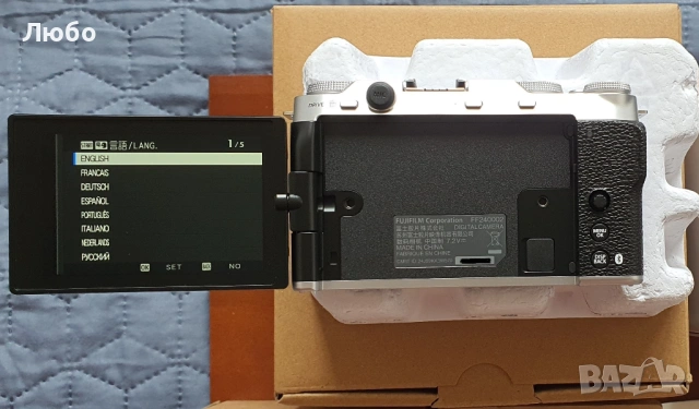 Fujifilm X-M5 , 26.1MP, 6.2K ( тяло ) – Нова (Silver), снимка 4 - Фотоапарати - 53586389