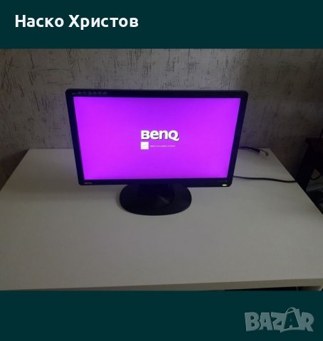 Монитор BENQ LCD LED 18.5 Wide, снимка 5 - Монитори - 39369616