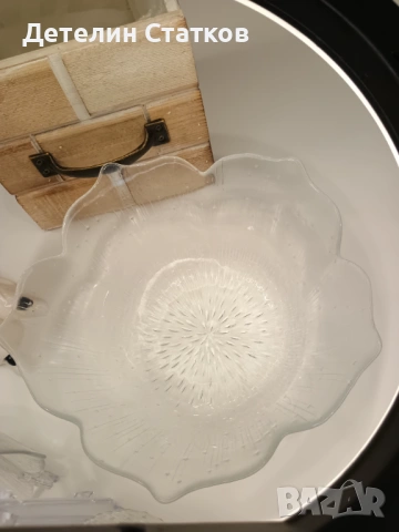 Винтидж стъклени купи в комплект Франция