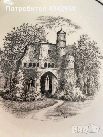 Villeroy & Boch. 1874 -1909 г.Чинийка., снимка 2 - Антикварни и старинни предмети - 51432078