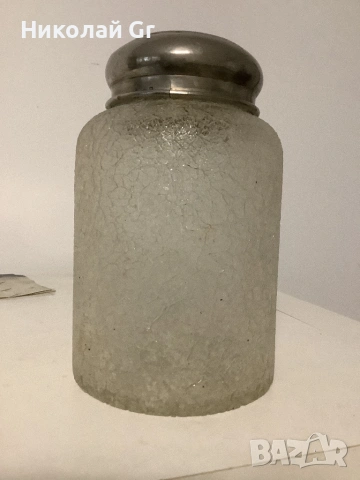 Буркан за съхранение на чай произведено във Франция  1920 години 