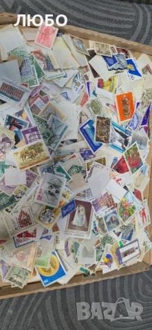 Немски пощенски марки 1000 броя, снимка 2 - Филателия - 55375821