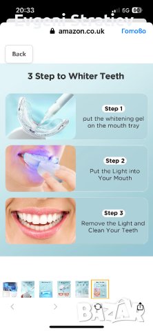 Комплект за избелване на зъби, снимка 7 - Други - 41461555