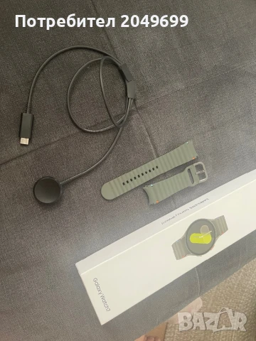 GALAXY WATCH 7 44 mm ОРИГИНАЛНА КАИШКА+ОРИГИНАЛНО ЗАРЯДНО, снимка 5 - Смарт гривни - 51109152