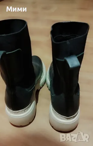 продавам кожени боти-тип Челси , снимка 3 - Дамски боти - 48014995