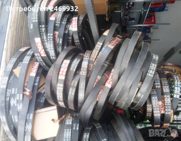 Ремъци трапец 10 трапец 13 гладки и назъбени, снимка 6 - Резервни части за машини - 41668360