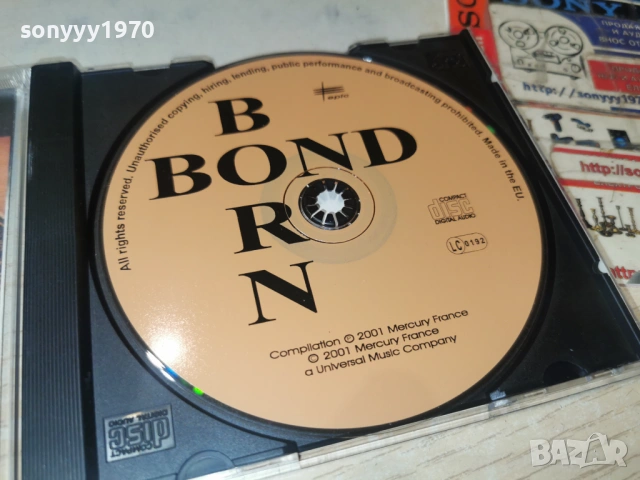 BOND CD 3001261857, снимка 2 - CD дискове - 53287404