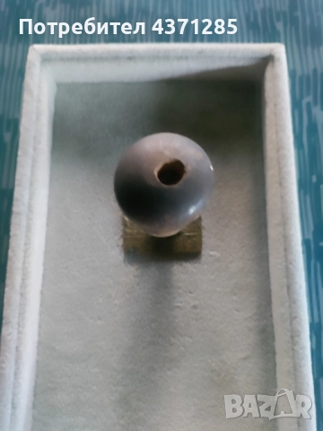 печат за хляб/просфорен/стар(бронзов) с дървена дръжка, снимка 3 - Форми - 51724944