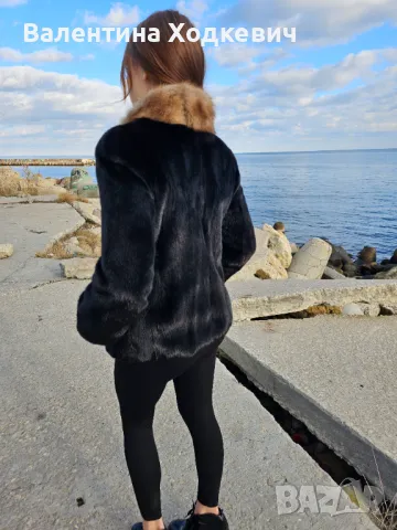 Голяма отстъпка Шикозно палто от норка Bracshi , снимка 15 - Палта, манта - 45558495