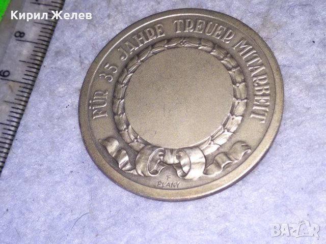 Die Handelskammer Oberösterreich НАГРАДЕН ЮБИЛЕЕН ПОСРЕБРЕН БРОНЗОВ РЯДЪК ПЛАКЕТ АВСТРИЯ 38547, снимка 10 - Антикварни и старинни предмети - 41512213