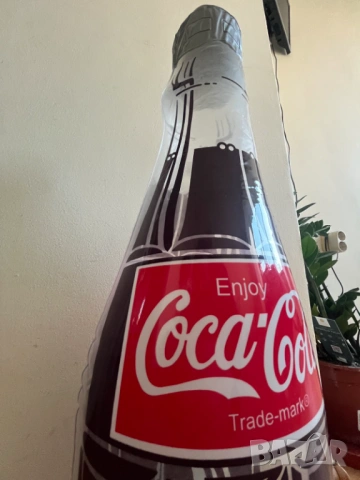Голяма 61см Надуваема Кока Кола Inflatible Coca Cola Coke (Rare), снимка 5 - Колекции - 53646694