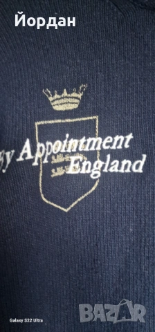 Мъжки пуловер – жилетка с цип – LA MARTINA . размер – L, снимка 4 - Пуловери - 53358555