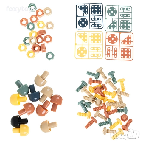 3D Конструктор - Космос 26579, винтоверт, мозайка, снимка 5 - Конструктори - 52529451