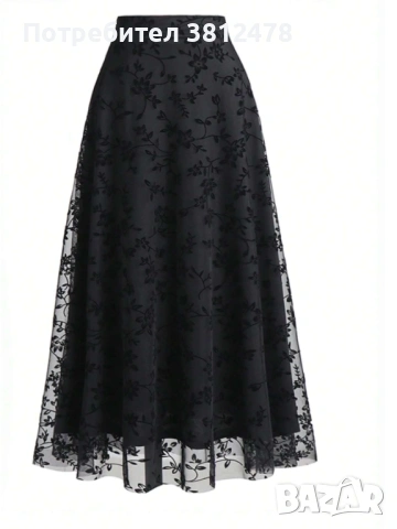 Плюс размер Елегантна винтидж романтична ежедневна пола