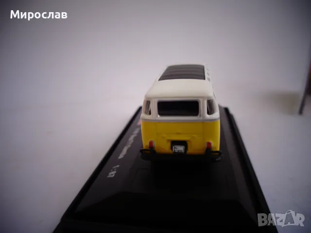 1:87 H0 SCHUCO VW BUS T1 SAMBA КОЛИЧКА МОДЕЛ ИГРАЧКА, снимка 5 - Колекции - 47801530