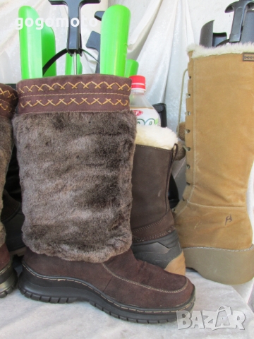 КАТО НОВИ топли дамски ботуши, боти, апрески - 37 - 38, снимка 8 - Дамски апрески - 36091200