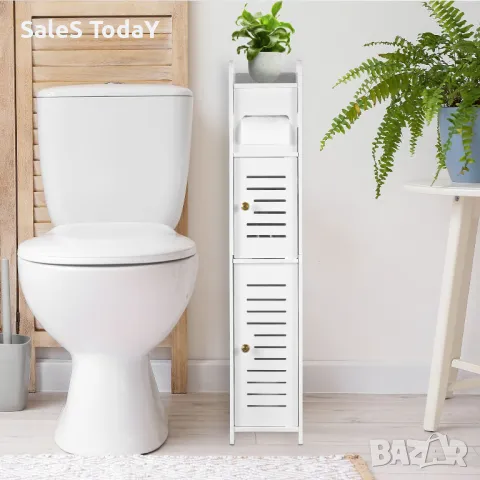 Етажерка за баня, Водоустойчив шкаф за баня, 80см, снимка 2 - Органайзери - 38038414