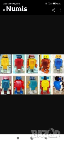 Търси роботи от тези модели