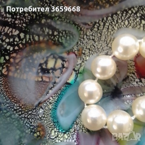 Бижутиера, имплементирано цветно стъкло., снимка 3 - Бижутерийни комплекти - 40176979