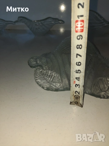 Стъклени орнаменти тип чашки с форма на листа за полилей, снимка 10 - Други - 53748844