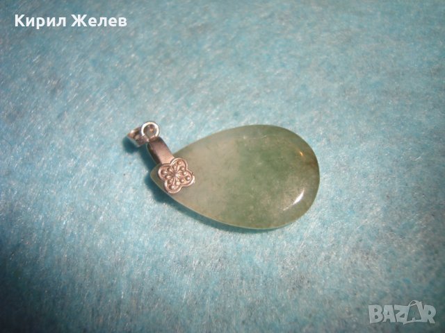 ЛУНЕН КАМЪК СТАР РЕТРО ВИНТИДЖ АРТ СКЪПОЦЕНЕН МЕДАЛЬОН ПОСРЕБРЕН 26667, снимка 4 - Антикварни и старинни предмети - 34792229