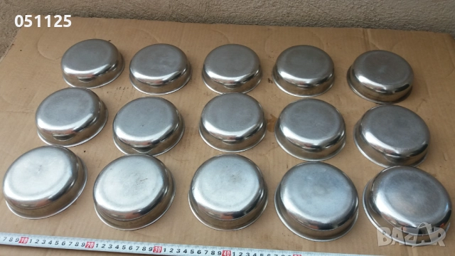 никел - комплект от 15 купички за сладко , снимка 12 - Други ценни предмети - 52605568