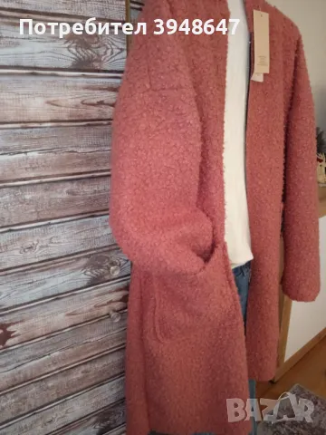 Дамско преходно палтенце тип Teddy Bear, снимка 4 - Палта, манта - 47786761