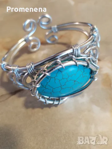 Гривни с естествени кристали, снимка 17 - Гривни - 47046344