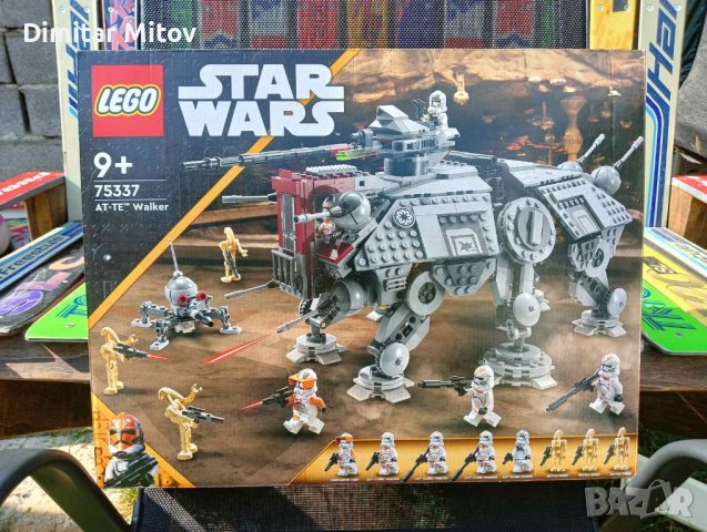 Lego  Star Wars 75337 - Ходеща машина AT-TE

, снимка 1