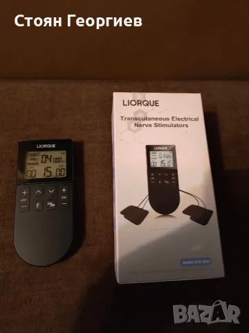 LIORQUE TENS и EMS- Машина за облекчаване на болката и мускулен стимулатор, снимка 1