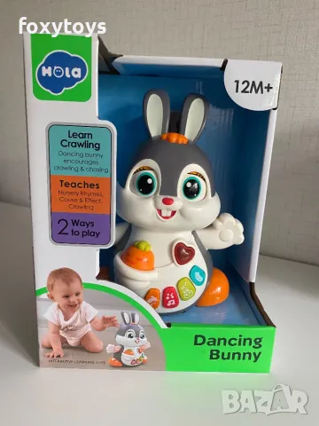 Детска играчка Hola Toys - Танцуващ заек