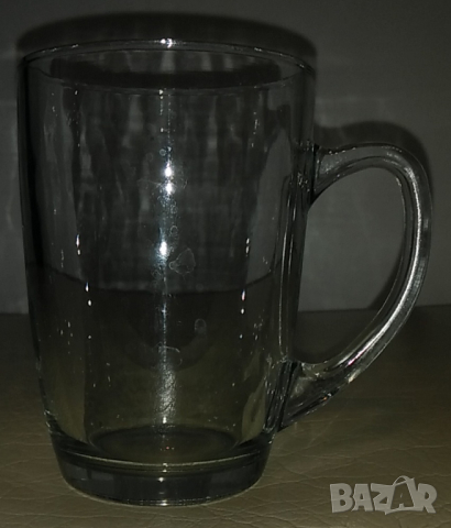 Стъклена чаша за кафе/чай, снимка 1