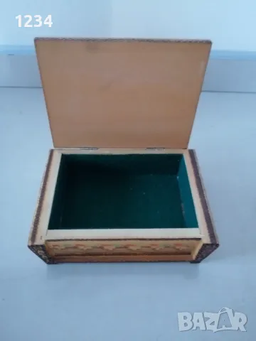 Дървена кутия 17 х 12 h 5.5 см. , снимка 2 - Други стоки за дома - 49066677