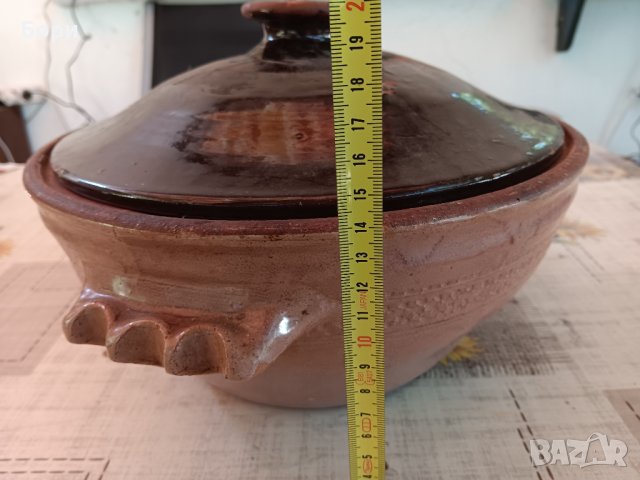Стар голям гювеч, снимка 9 - Съдове за готвене - 42243596